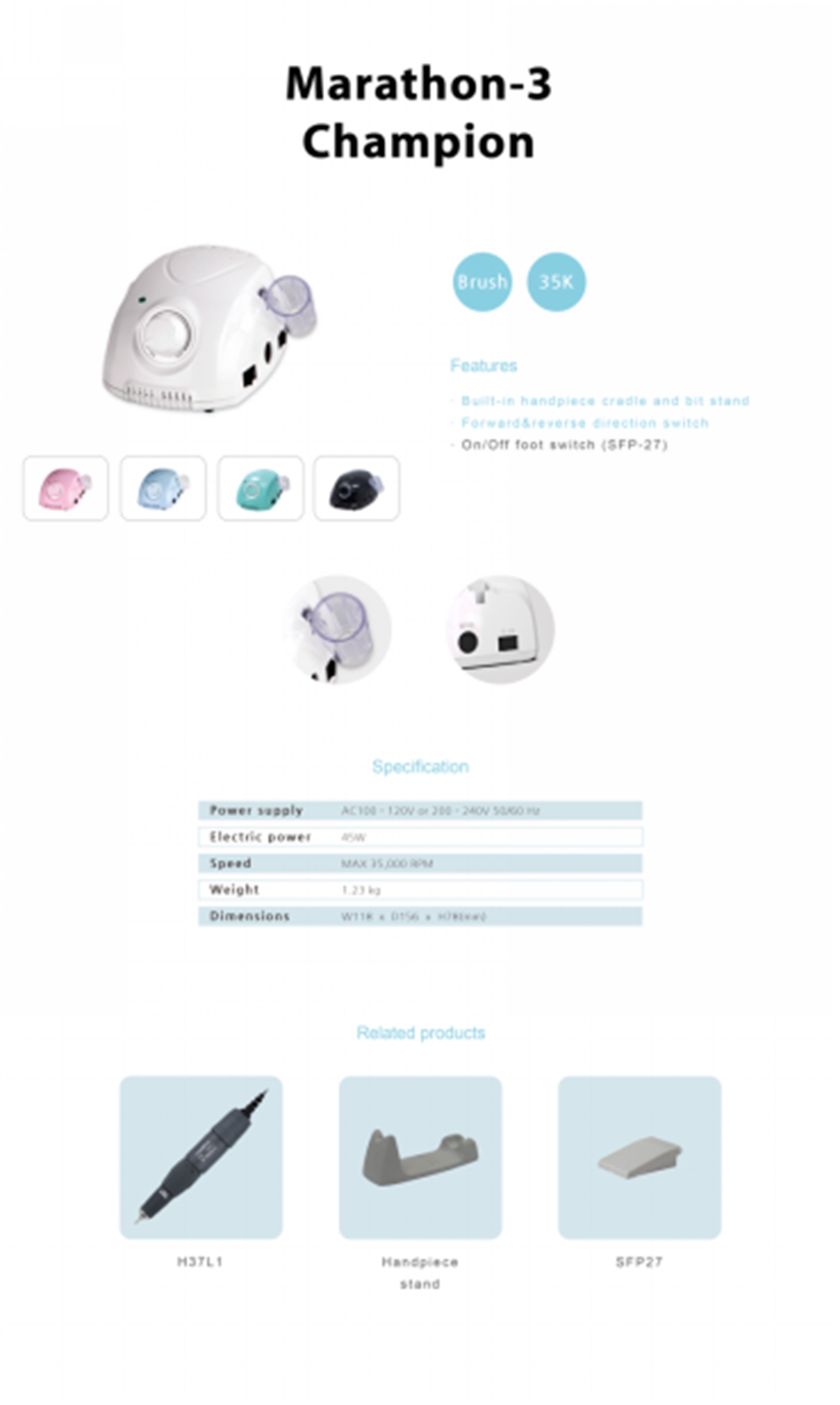 Dental Micro Motor